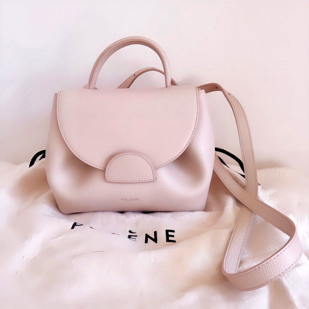 Polene Numero Un Nano - Textured Nude Pink